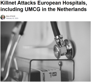 KillNet Cyber Attack on hospitals